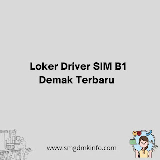 Loker Driver SIM B1 Demak Terbaru CV Indah Jaya Toys Demak - Media